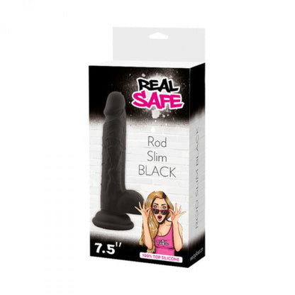 1-Dildo penis realistyczny sex jądra przyssawka 19cm-1