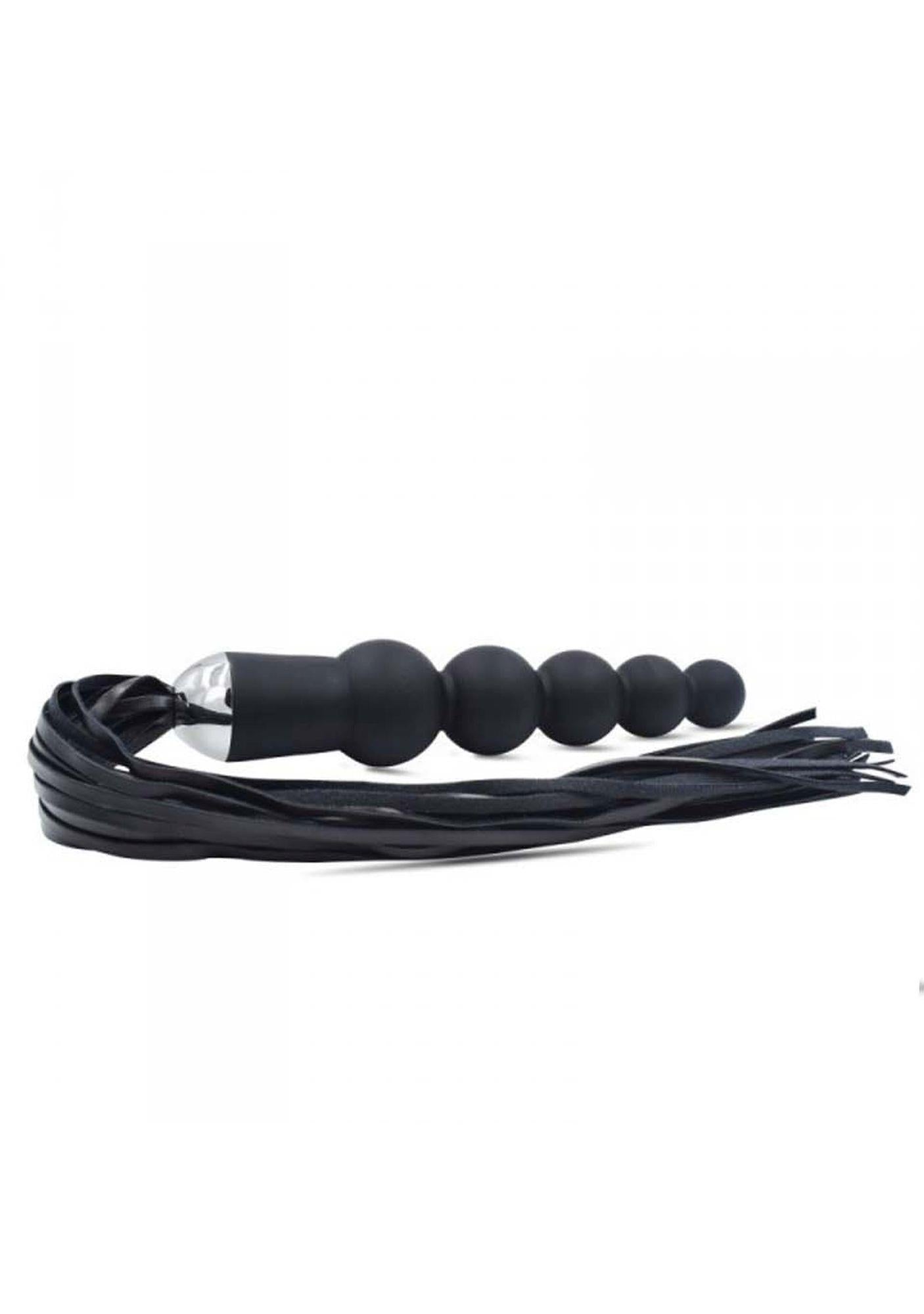 3-Penetrator dildo analne z batem do chłosty 19cm-3