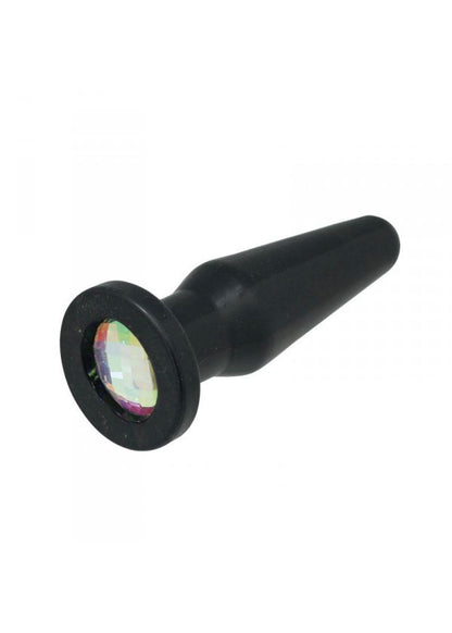 3-Korek analny zatyczka z ozdobnym kamieniem 12cm-3