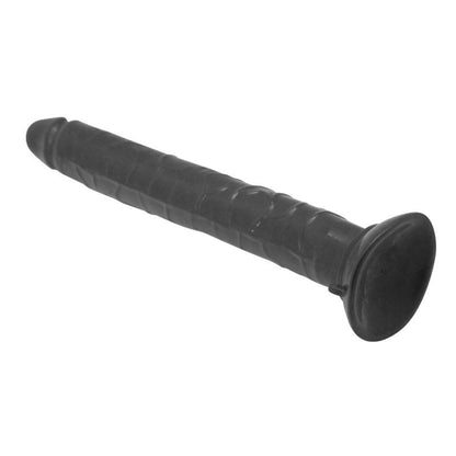 3-Mega długie czarne dildo z przyssawką żylaste 32cm-3