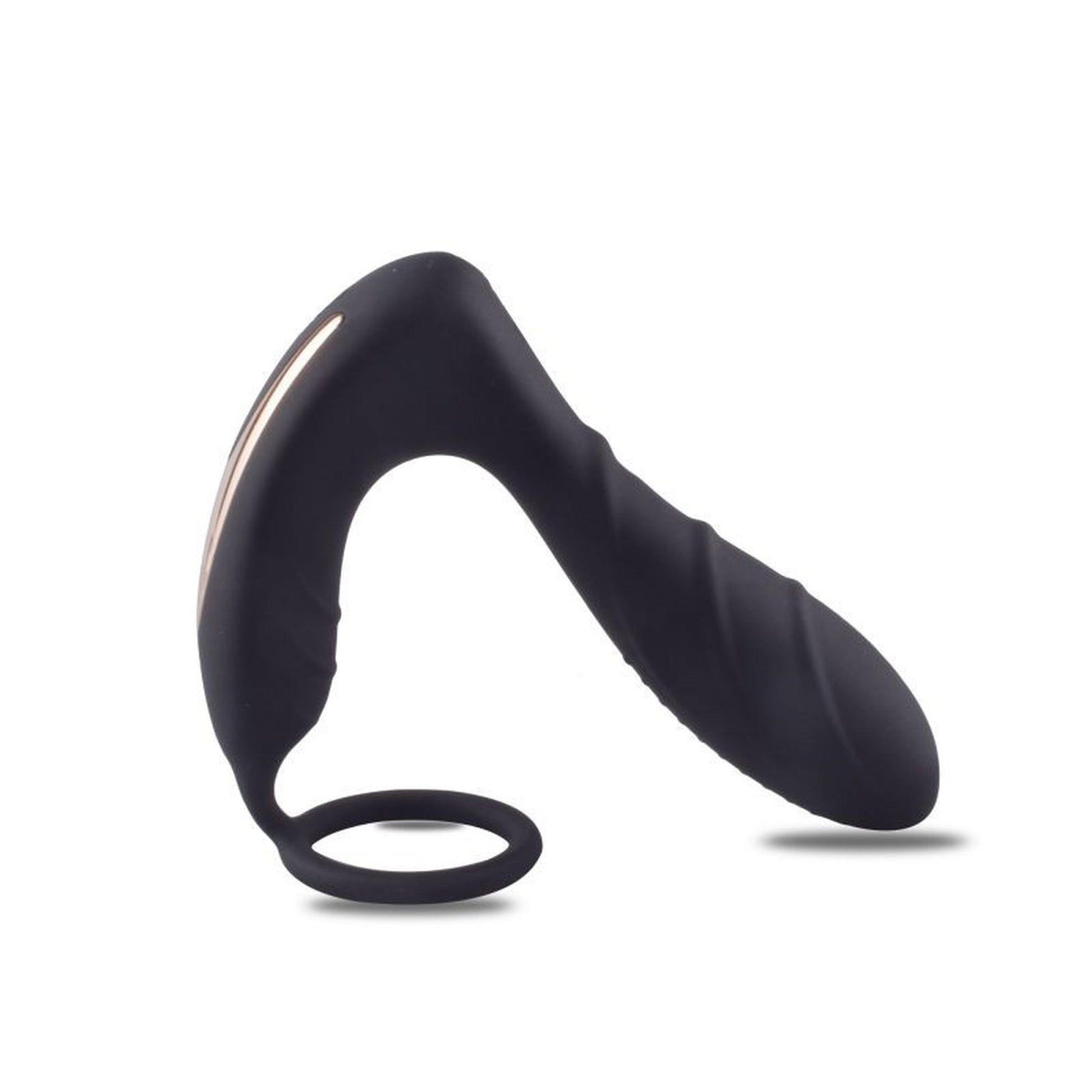 4-Stimolatore prostatico vibrante con anello fallico-4