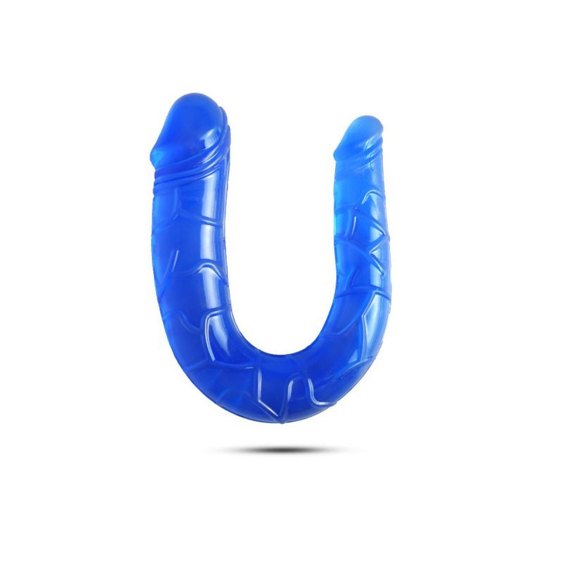 1-Podwójne dildo analne waginalne dwustronne 15cm-1