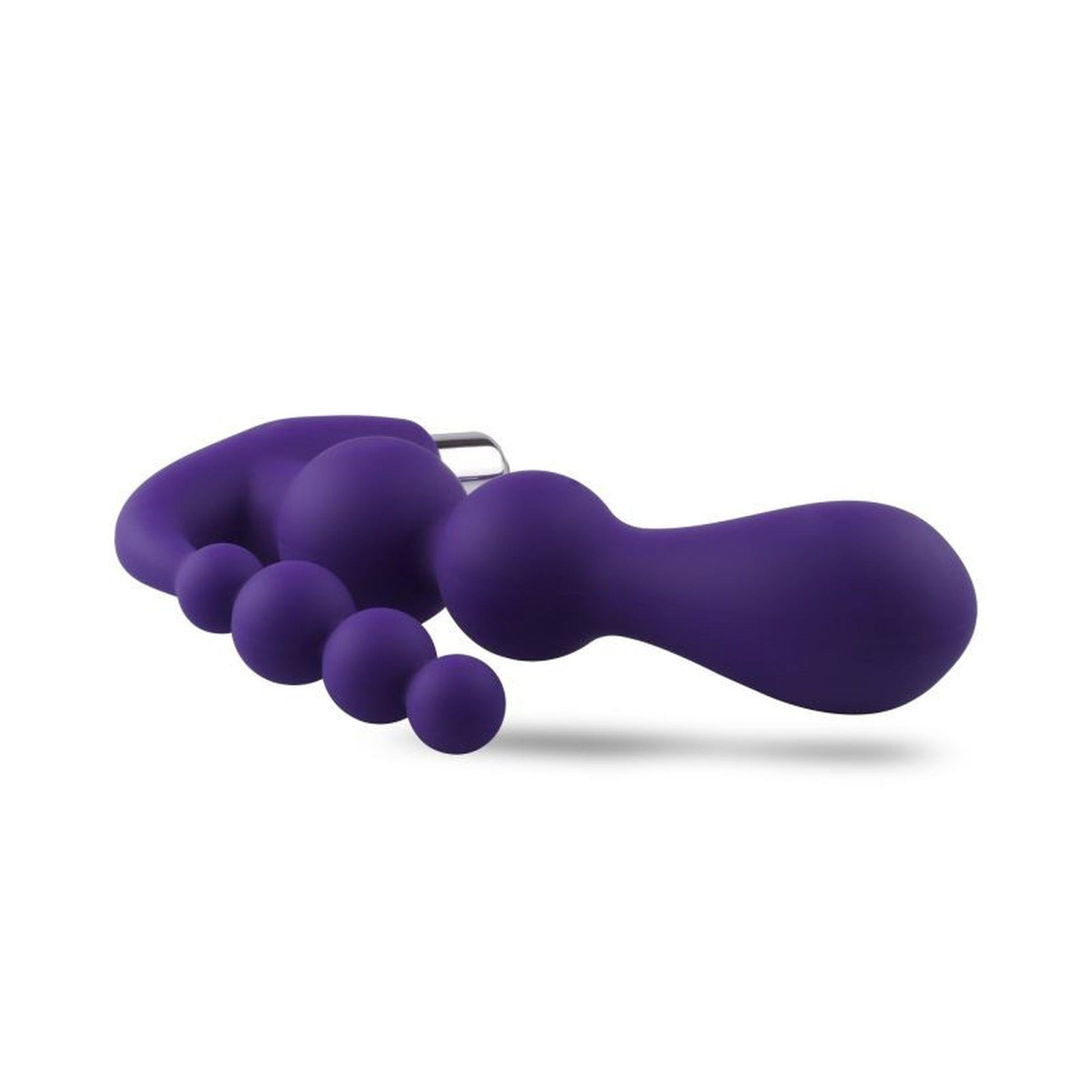 3-Dwustronny wibrator pochwa anal kulki punkt g 15cm-3