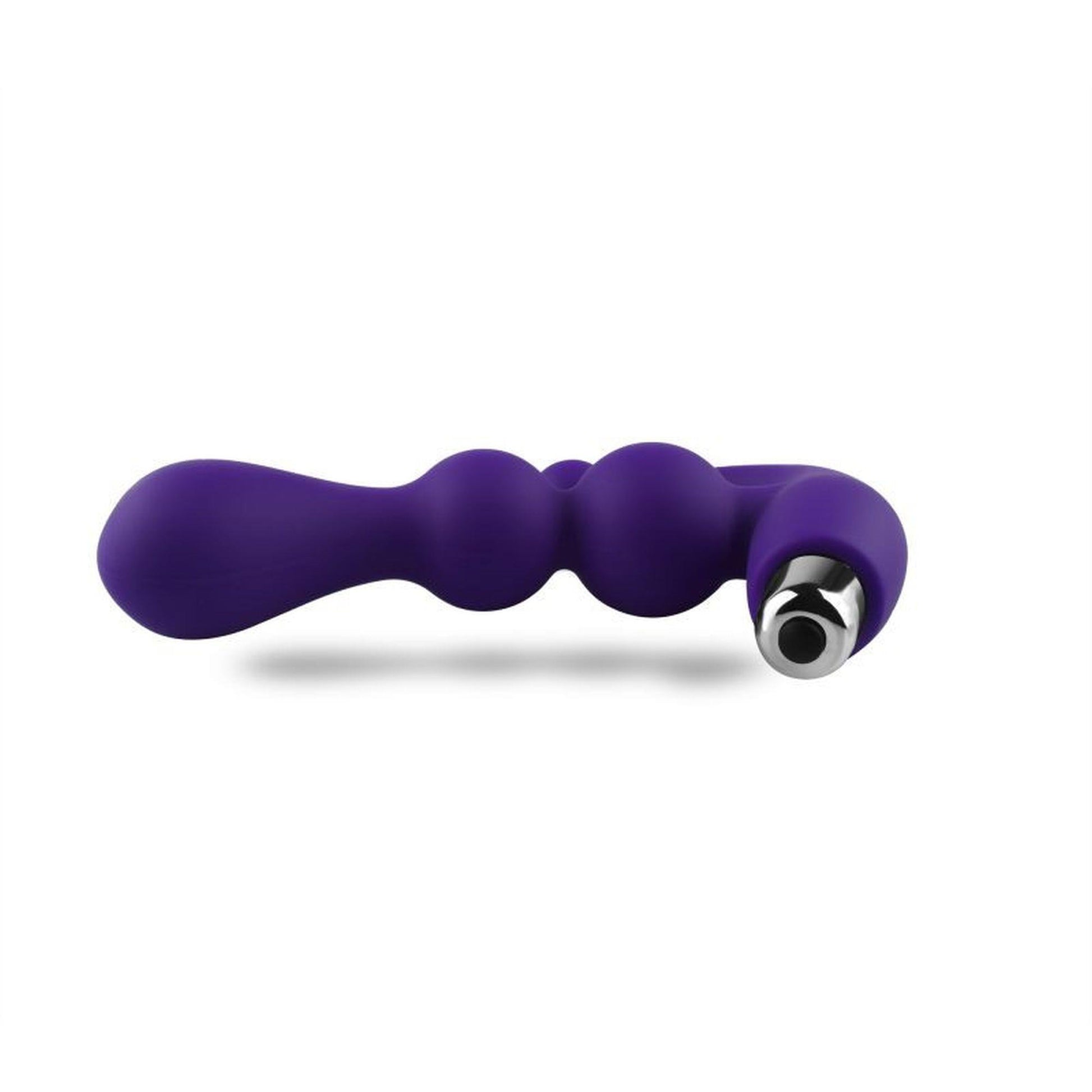 4-Dwustronny wibrator pochwa anal kulki punkt g 15cm-4