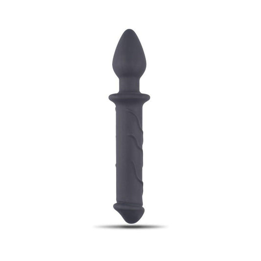 1-Dildo podwójne realistyczne korek analny plug 22cm-1