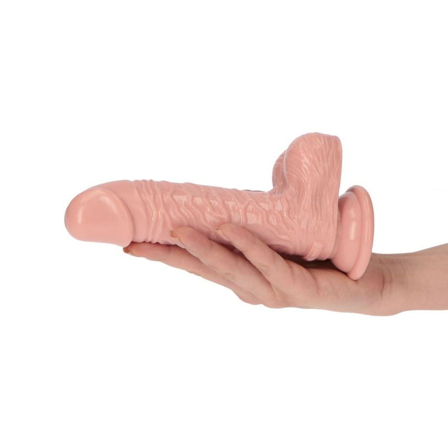 4-Realistyczne cieliste żylaste dildo z przyssawką-4