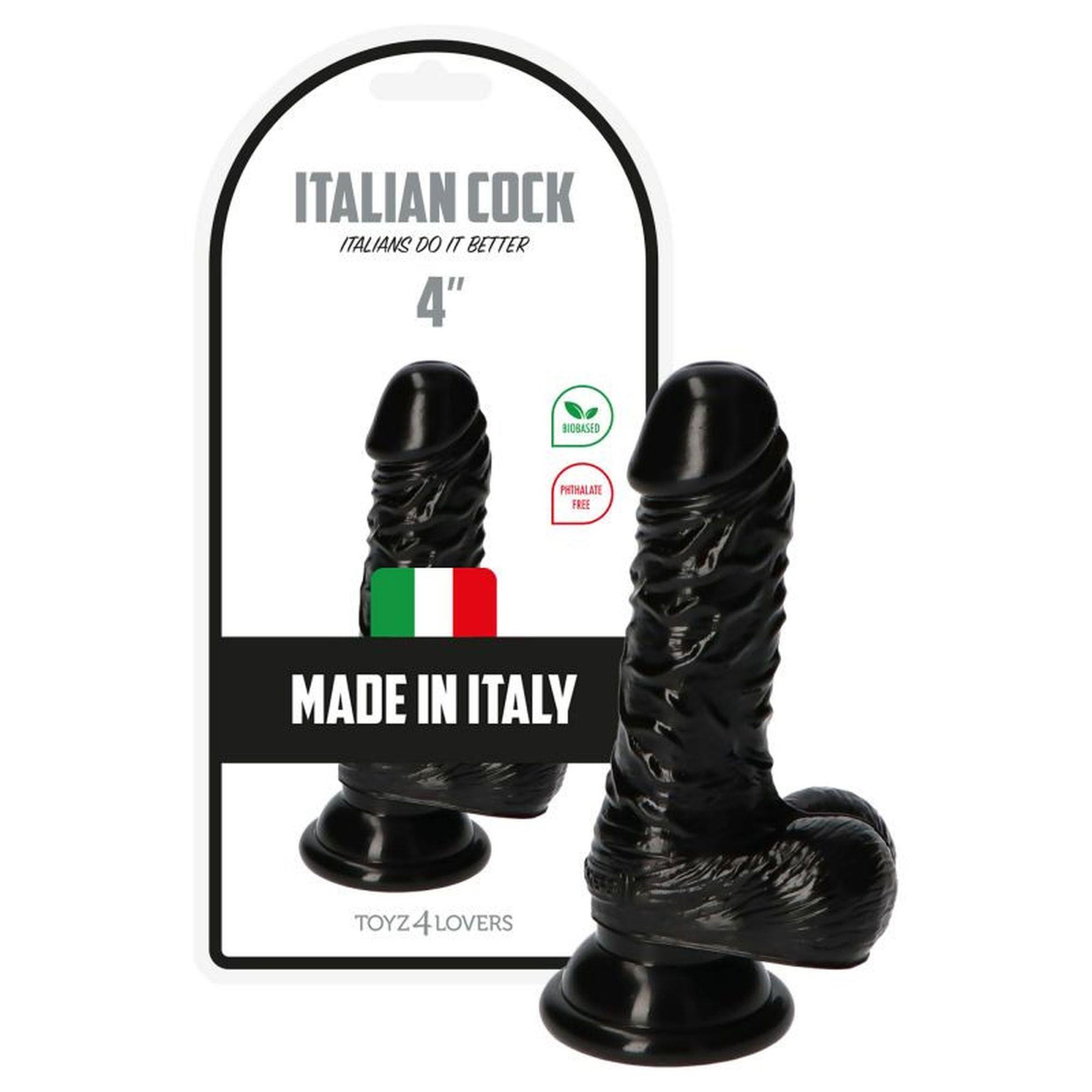 1-Mały czarny żylasty penis z przyssawką 10,5 cm-1