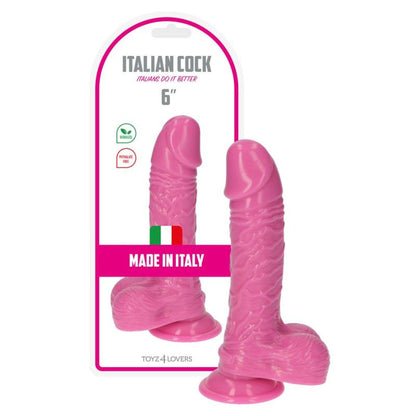 3-Różowe żylaste dildo gumowe z przyssawką 14,5 cm-3
