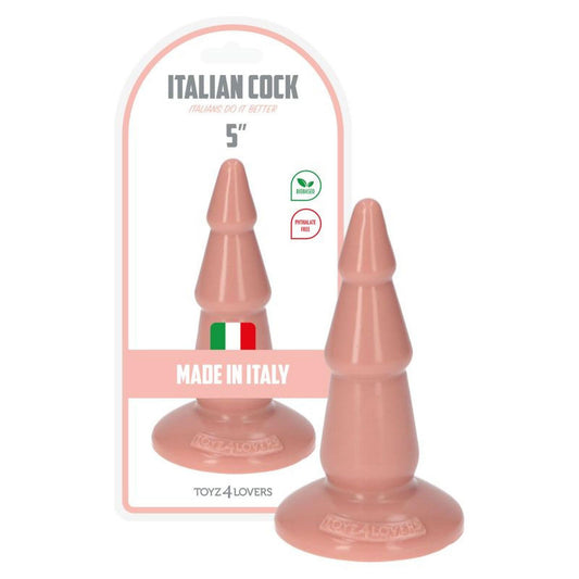 1-Korek plug analny stożek wieża z przyssawką 13cm-1