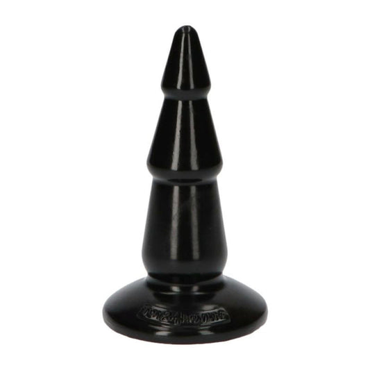 1-Zatyczka analna korek plug czarny silikonowy 13 cm-1