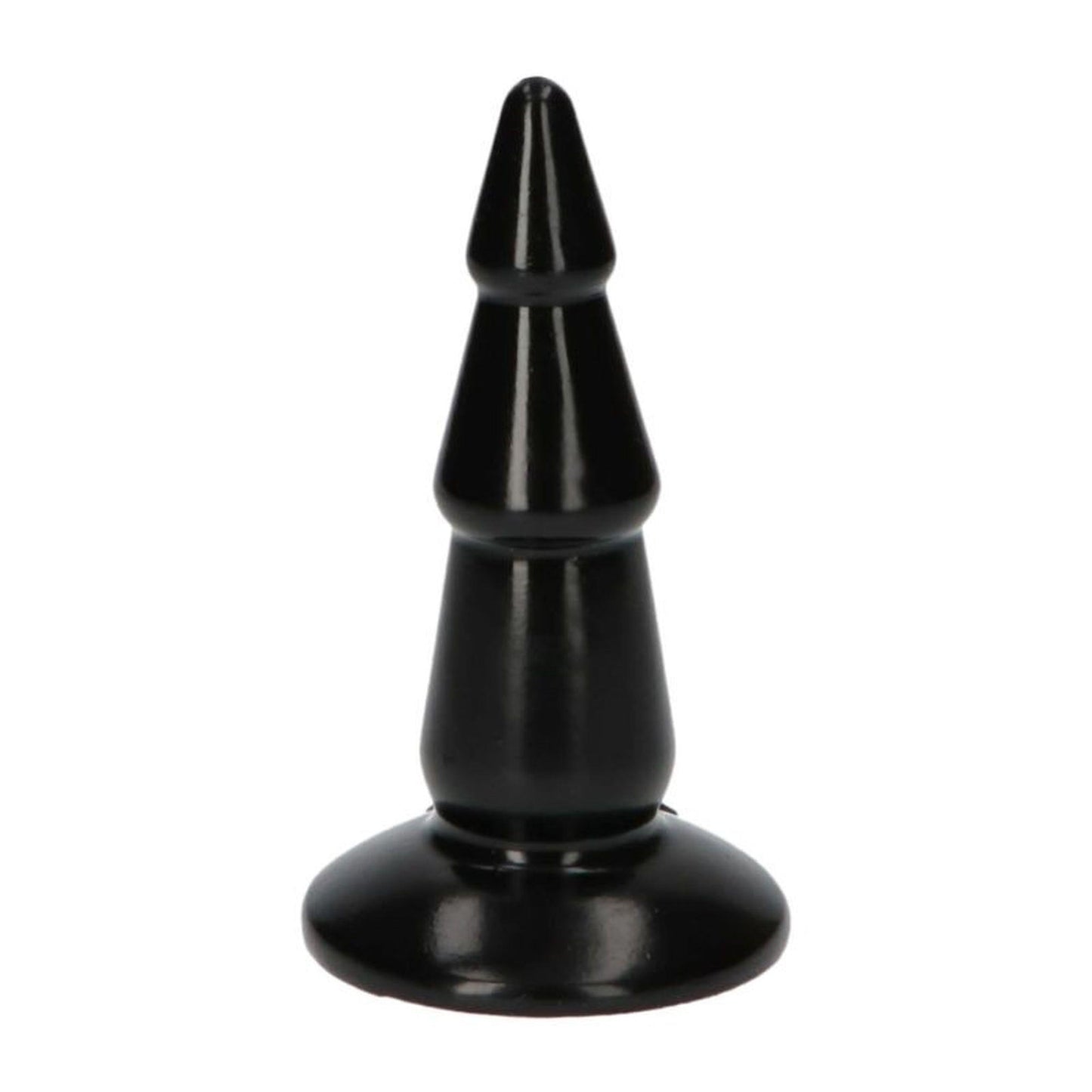 2-Zatyczka analna korek plug czarny silikonowy 13 cm-2