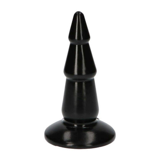 2-Zatyczka analna korek plug czarny silikonowy 13 cm-2
