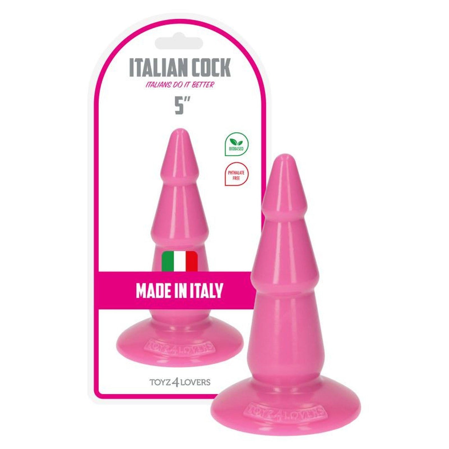 1-Korek analny na przyssawce stopniowany plug 13cm-1