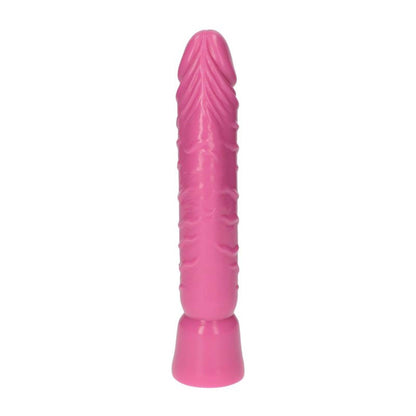 3-Realistyczny różowy penis w spiralne żyły 10,5cm-3
