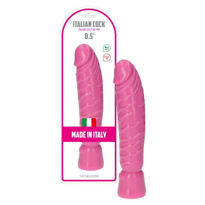 7-Realistyczny różowy penis w spiralne żyły 10,5cm-7