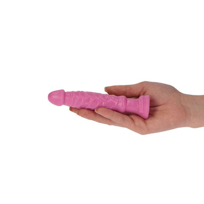4-Różowy realistyczny penis w spiralne żyły 10,5cm-4