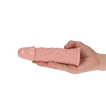 5-Gruby cielisty realistyczny penis żylasty 13 cm-5