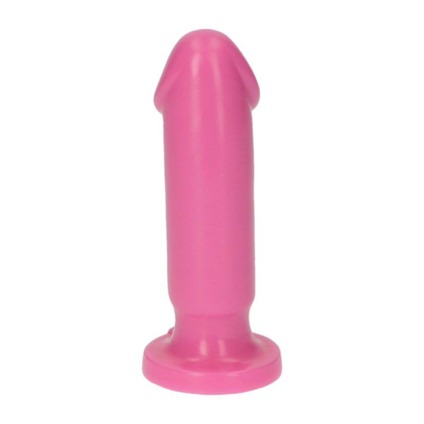 12-Różowe dildo gładki trzon z mocną przyssawką 15 cm-12