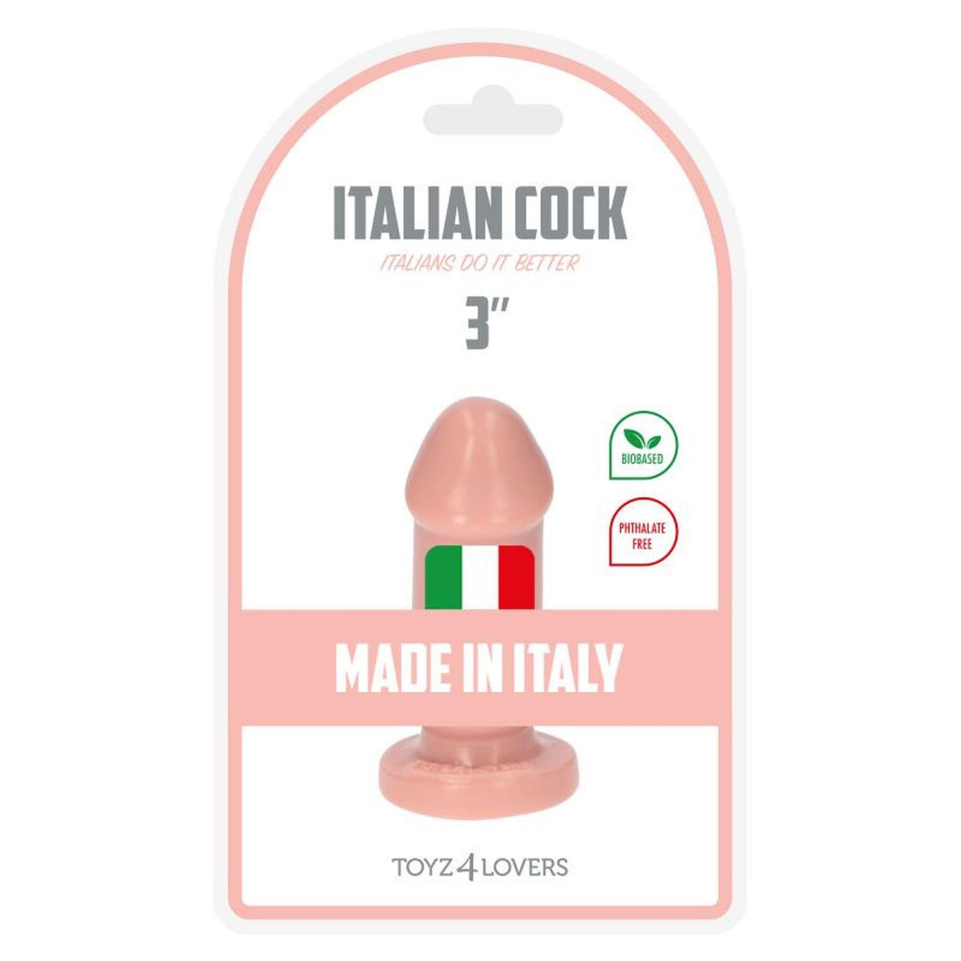 6-Cieliste gumowe dildo gładkie z przyssawką 8 cm-6