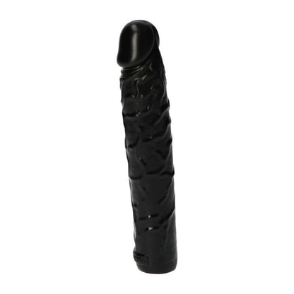 3-Czarne dildo żylaste analne wodoodporne 16,5 cm-3