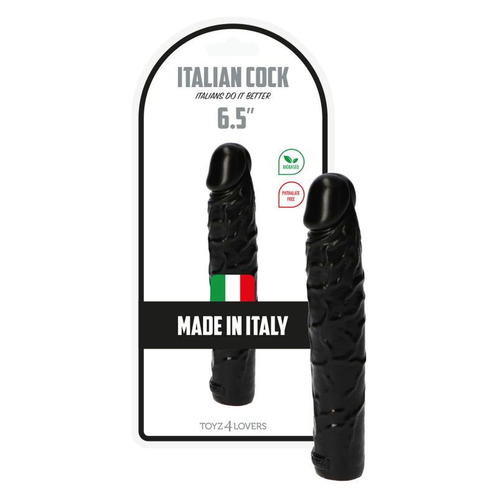 8-Czarne dildo żylaste analne wodoodporne 16,5 cm-8