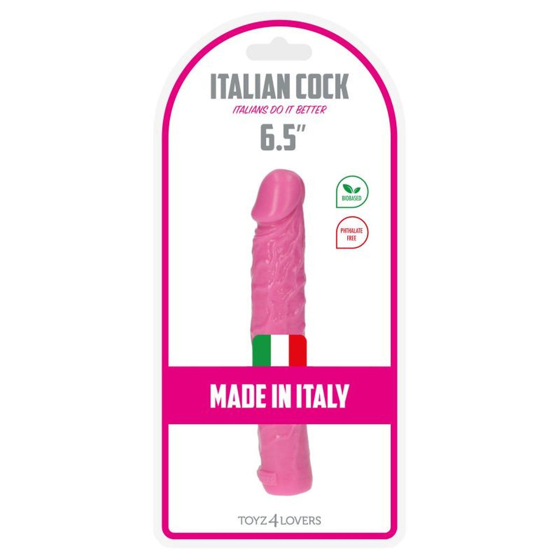 7-Dildo żylaste różowe wodoodporne gumowe 16,5 cm-7