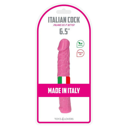 7-Dildo żylaste różowe wodoodporne gumowe 16,5 cm-7