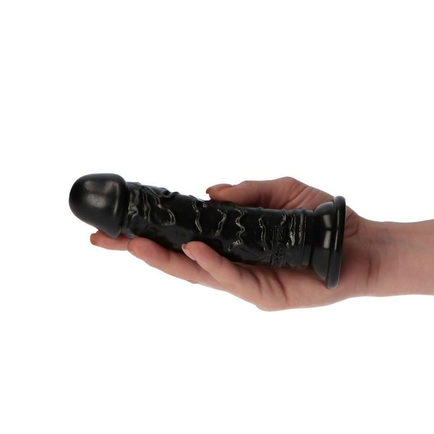 13-Realistyczne żylaste czarne dildo z przyssawką-13