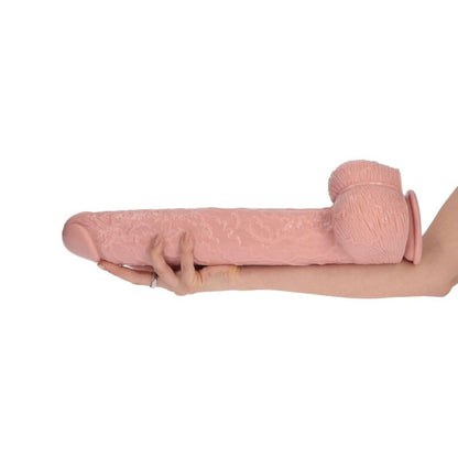6-Duży penis naturalny kształt z przyssawką sex 40cm-6