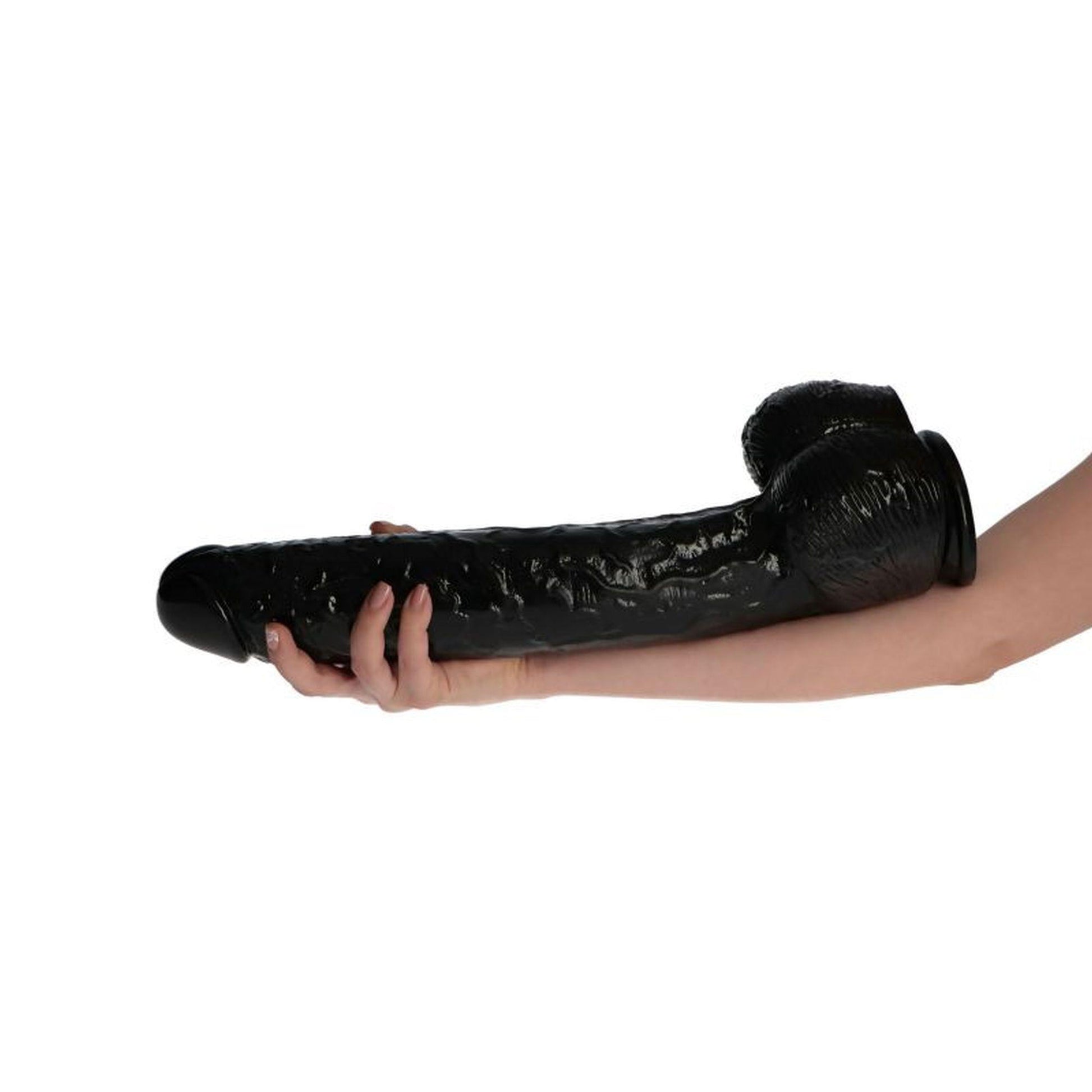 6-Duży penis naturalny kształt z przyssawką sex 40cm-6