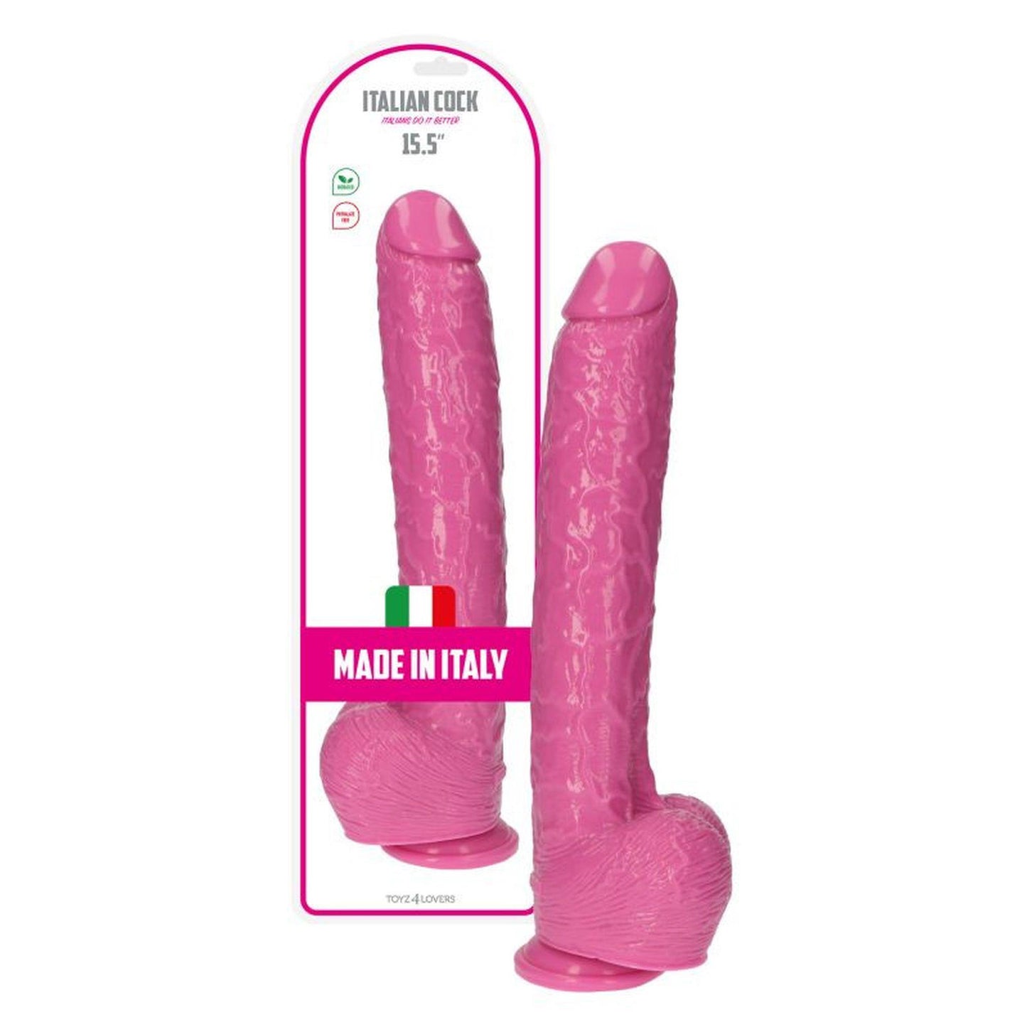 1-Wielki różowy penis ogromne dildo z jądrami 30 cm-1