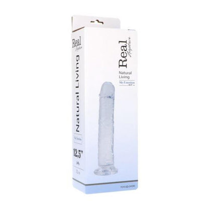 1-Ogromne dildo przezroczyste z przyssawką 32 cm-1