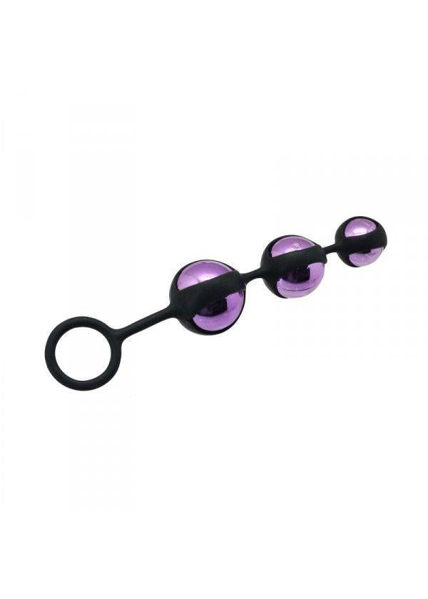 2-Kulki-TRIPLE PLEASURE BALLS. WEIGHTED STEEL BALLS INSIDE-2