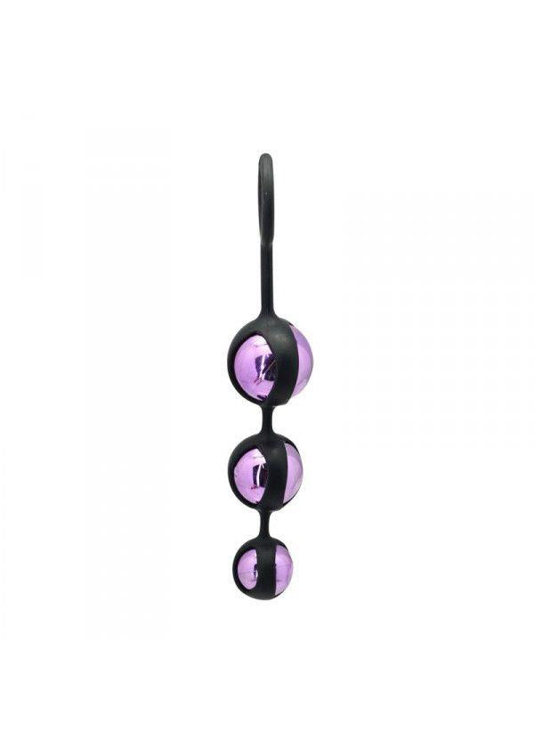 3-Kulki-TRIPLE PLEASURE BALLS. WEIGHTED STEEL BALLS INSIDE-3