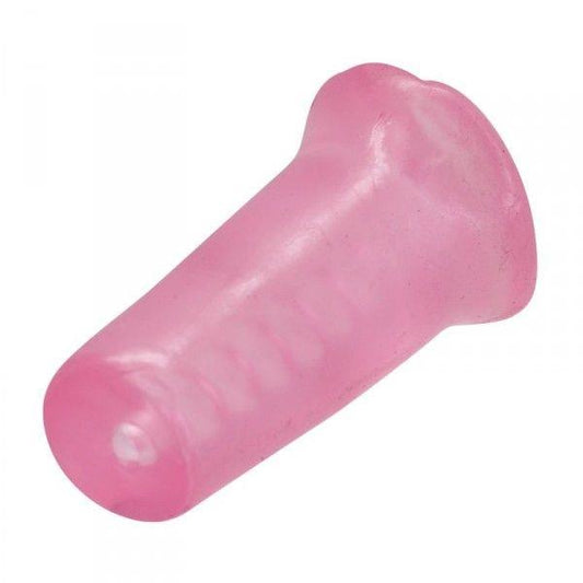 2-Pochwa żelowa elastyczna rozciągliwa masturbator-2