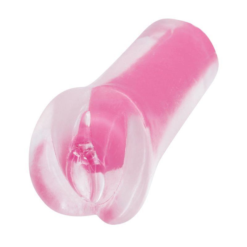 1-Pochwa żelowa elastyczna rozciągliwa masturbator-1