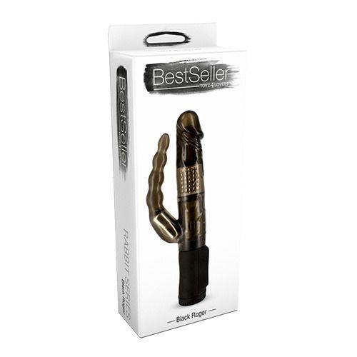 1-Wibrator penis z długą końcówką analną rotacją-1