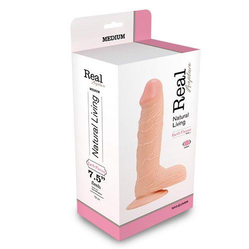 1-Gruby naturalny penis wibrator przyssawka pilot 19-1