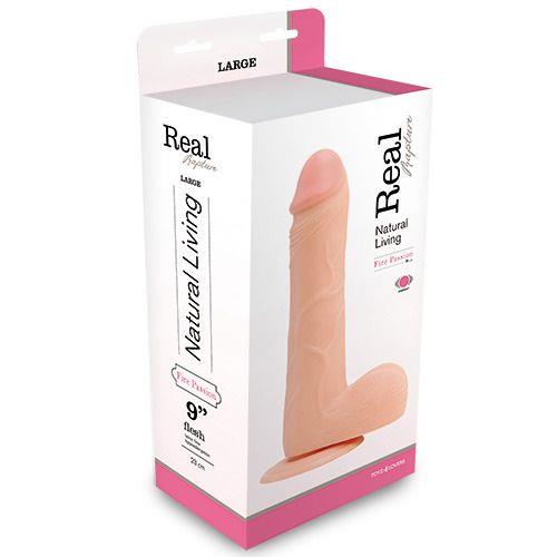 1-Śliczny gruby penis wibrator przyssawka pilot 23cm-1