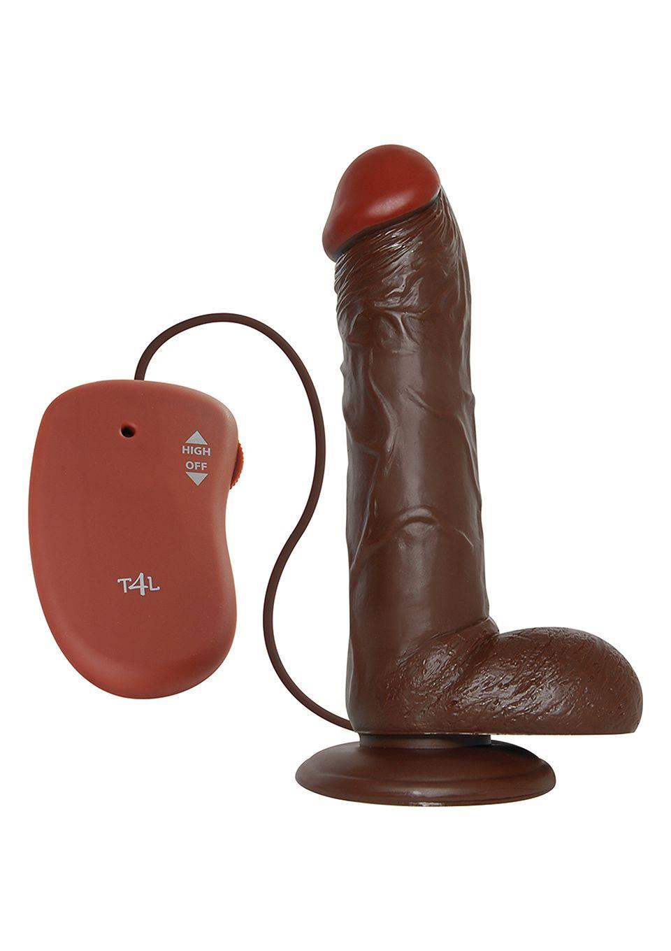 2-Sterczący penis z jądrami wibrator przyssawka 25cm-2