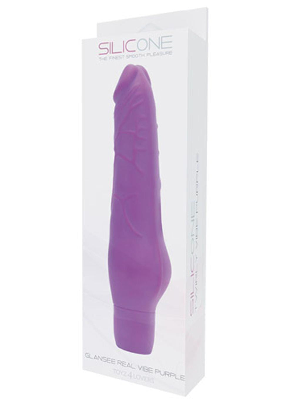 1-Wibrator realistyczny penis członek 10 trybów 19cm-1