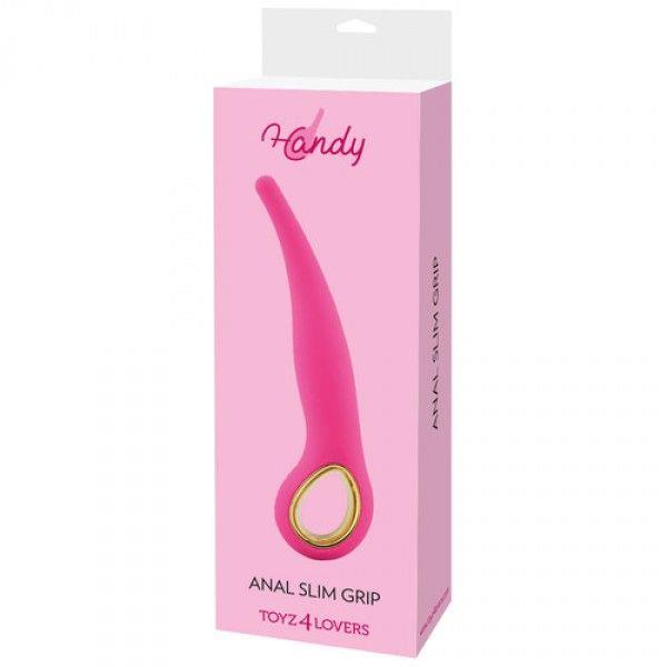 1-Wąski smukły wibrator analny unisex 10trybów 18cm-1