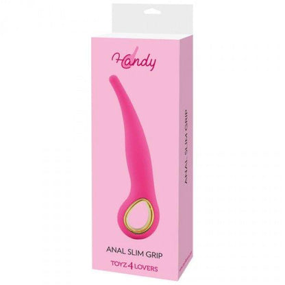 1-Wąski smukły wibrator analny unisex 10trybów 18cm-1