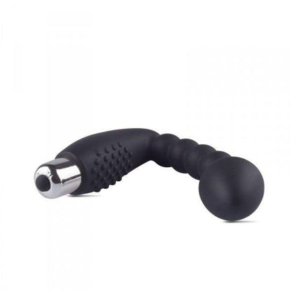4-Silikonowy wibrujący plug analny masażer prostaty-4