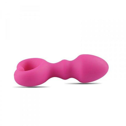 3-Korek analny z uchwytem silikon plug zatyczka 9cm-3