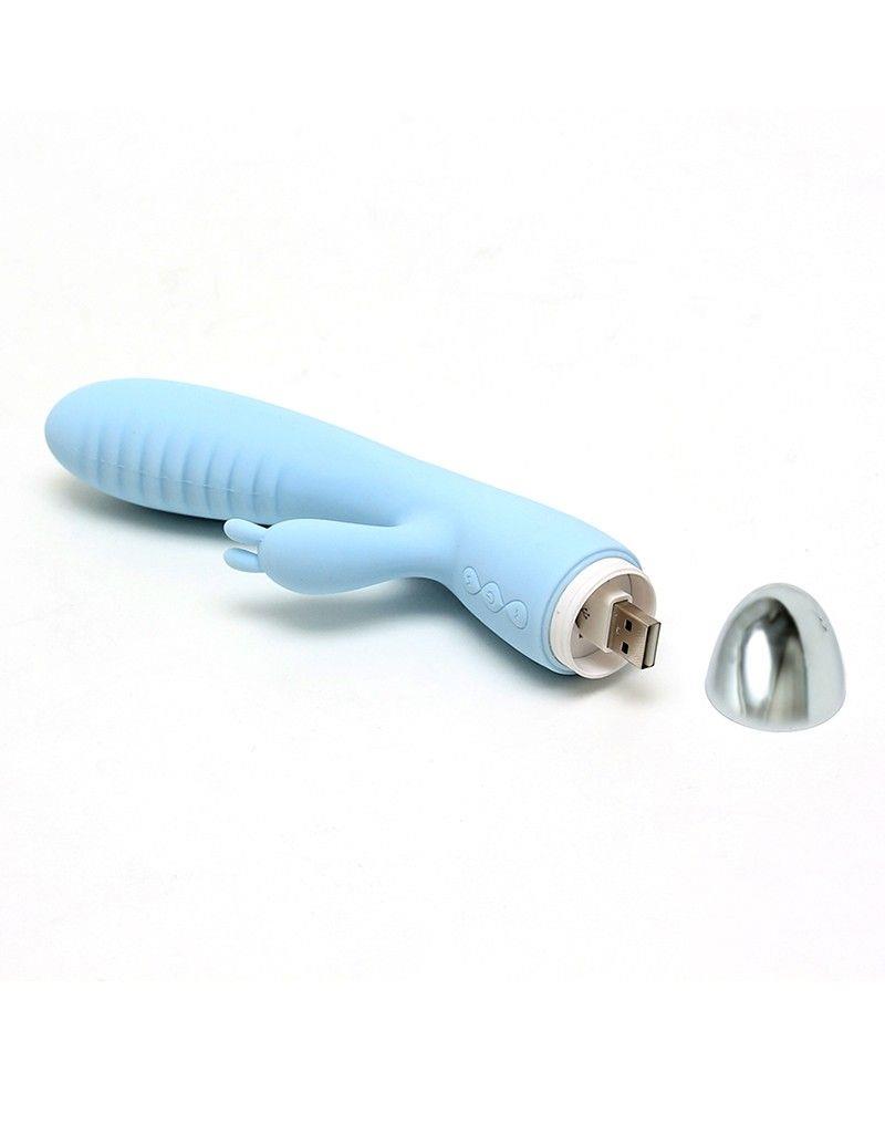 4-Wibrator-VIBRATORE RABBIT LETEN FAYE 2 TURQUOISE-4