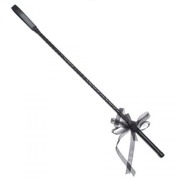 1-Pejcz-Frustino Ribbon Horse Whip black-1