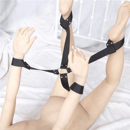 3-Zestaw pasy do wiązania krępowania rąk i nóg bdsm-3