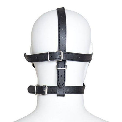 3-Bdsm bondage sex maska na głowę z opaską kneblem-3