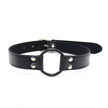 1-Knebel-Easy Belt Ring Gag (nero)-1